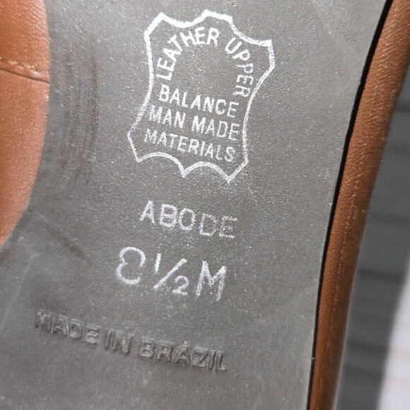 Liz Claiborne Mary Jane style heels in Brown Women's Size 8.5 Model Abode - Picture 11 of 11